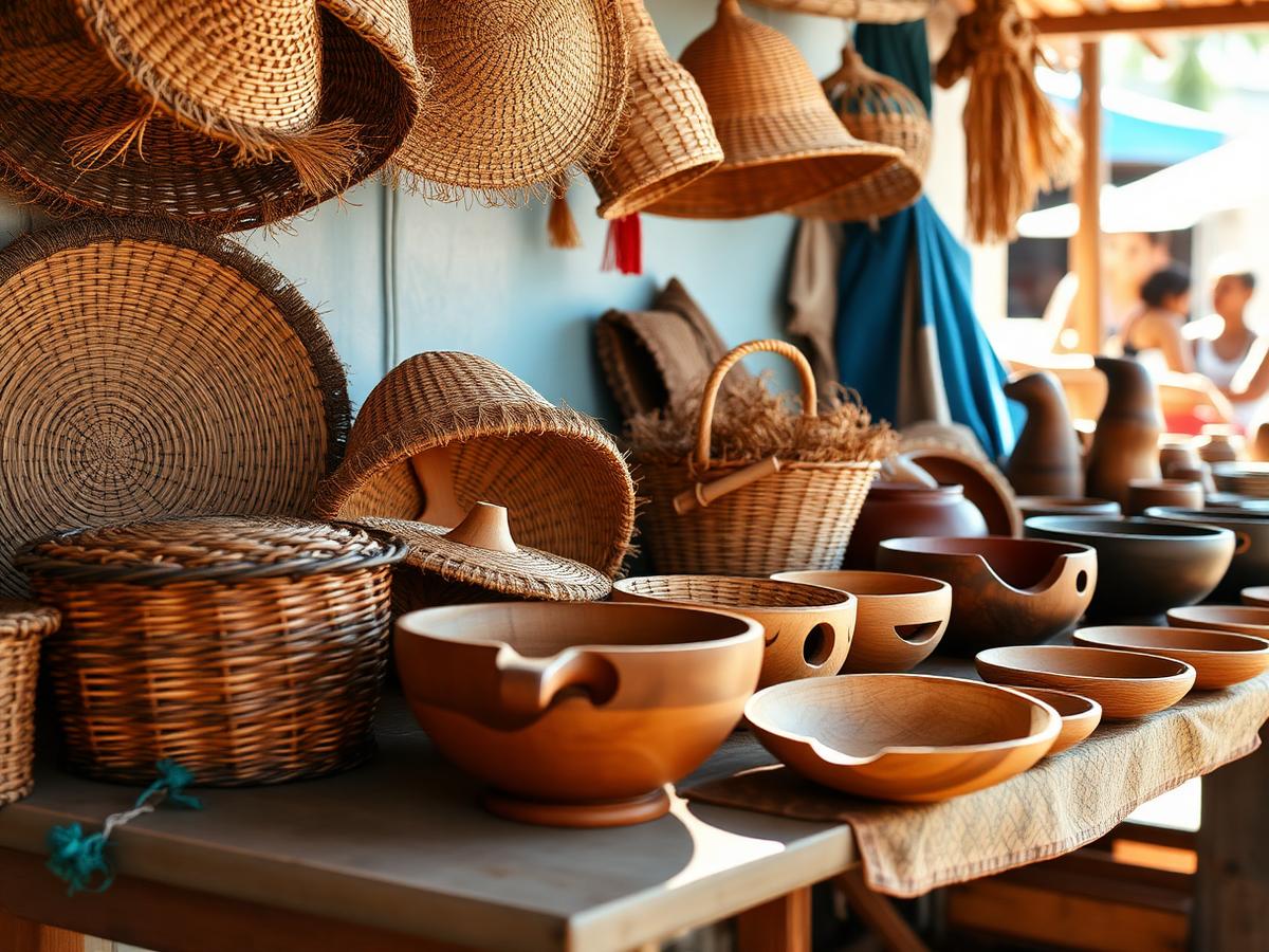 Local artisan crafts